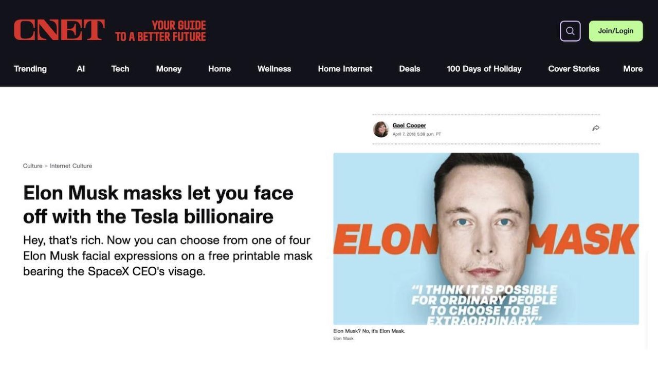 Elon Musk side project detail